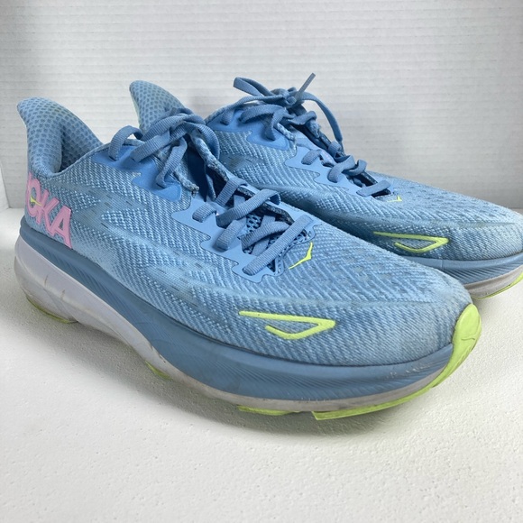 Hoka Shoes - Hoka One Clitfon 9 Women’s Shoes Blue Sneakers 1127896 Running Walking Gym